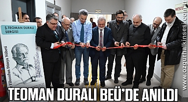 Teoman Duralı BEÜ’de Anıldı