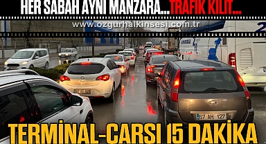 TERMİNAL-ÇARŞI 15 DAKİKA