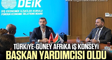 Tıskaoğlu, Türkiye-Güney Afrika İş Konseyi Başkan Yardımcısı Oldu