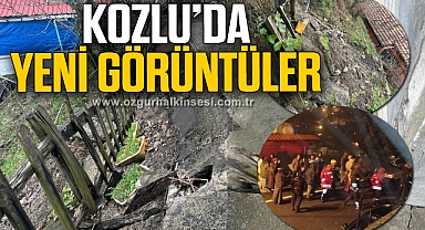 Toprak kayması paniğe neden oldu
