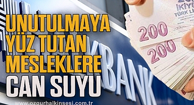Unutulmaya Yüz Tutan Mesleklere Can Suyu: Halkbank'tan Faizsiz 500 Bin TL Kredi!