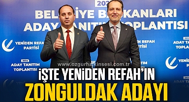 Yeniden Refah Partisi adayını açıkladı