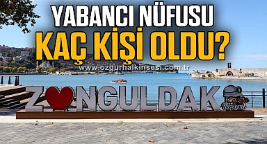 Zonguldak'ta yabancı nüfusu azaldı