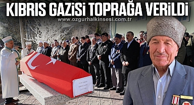71 yaşında vefat eden Kıbrıs gazisi toprağa verildi