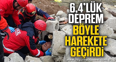 AFAD’dan gerçeği aratmayan deprem tatbikatı