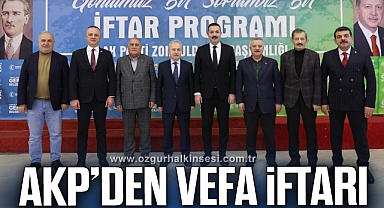 AKP’DEN VEFA İFTARI
