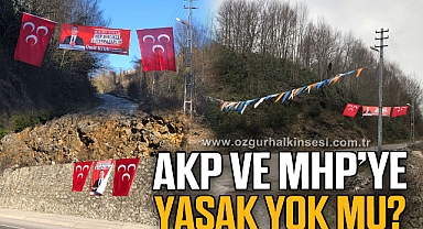AKP ve MHP’ye yasak yok mu?