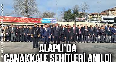 Alaplı’da Çanakkale Şehitleri anıldı