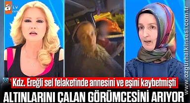 Altınlarını çalan görümcesini arıyor