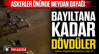 ASKERLER ÖNÜNDE MEYDAN DAYAĞI