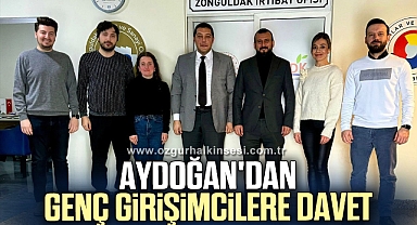 Aydoğan'dan genç girişimcilere davet
