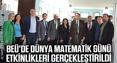 BEÜ'de Dünya Matematik Günü etkinlikleri gerçekleştirildi