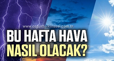BU HAFTA HAVA NASIL OLACAK?