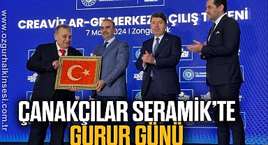 ÇANAKÇILAR SERAMİK’TE GURUR GÜNÜ