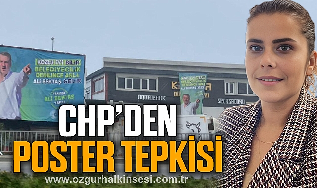 CHP’DEN POSTER TEPKİSİ