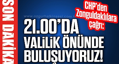 CHP'den Zonguldaklılara çağrı