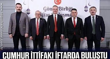 Cumhur ittifakı iftarda buluştu