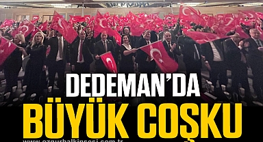 DEDEMAN'DA BÜYÜK COŞKU