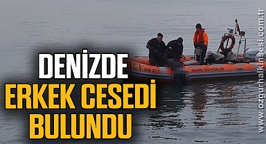 Denizde erkek cesedi bulundu
