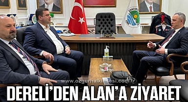 Dereli’den Alan’a ziyaret