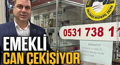 EMEKLİ CAN ÇEKİŞİYOR