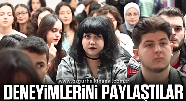 Erasmus deneyimlerini paylaştılar