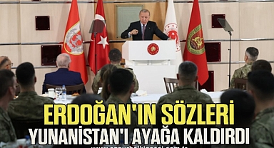 Erdoğan'ın sözleri Yunanistan'ı ayağa kaldırdı