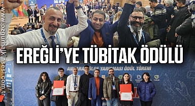 EREĞLİ’YE TÜBİTAK ÖDÜLÜ
