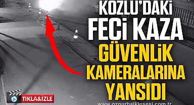 Feci kaza güvenlik kamerasında!