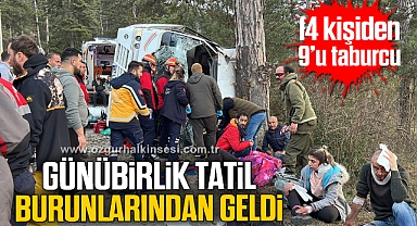Feci kazada yaralanan 14 kişiden 9’u taburcu oldu
