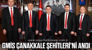 GMİS Çanakkale Şehitleri'ni andı
