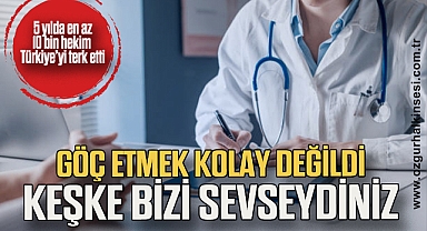Göç etmek kolay değildi keşke bizi sevseydiniz