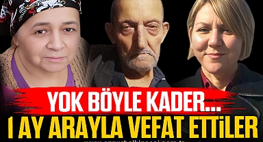 İNAĞZI'NDA ANNE-KIZ-BABA 1 AY ARAYLA VEFAT ETTİ