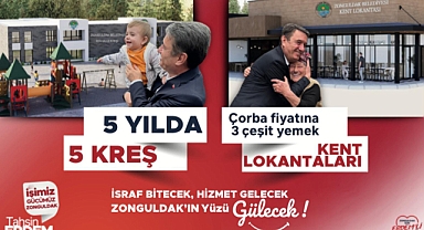 İSRAF BİTECEK, HİZMET GELECEK