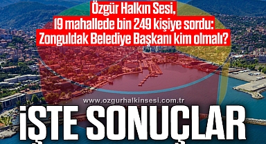İŞTE SONUÇLAR
