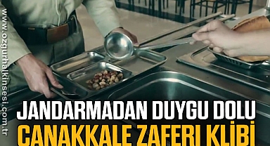 Jandarmadan duygu dolu Çanakkale Zaferi klibi