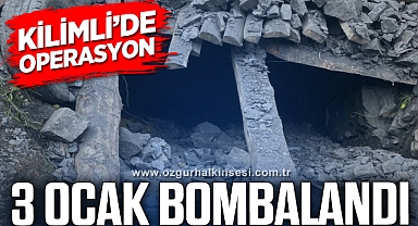 Jandarmadan Kilimli'de operasyon