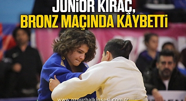 JUNİOR KIRAÇ, BRONZ MAÇINDA KAYBETTİ