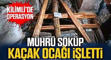 Kaçak Maden Ocaklarına Operasyon