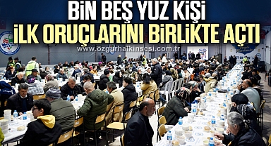 KDZ. EREĞLİ, BELEDİYENİN İFTAR SOFRASINDA BULUŞTU