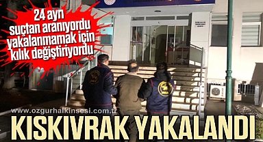 KISKIVRAK YAKALANDI