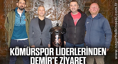 Kömürspor liderlerinden Demir’e ziyaret