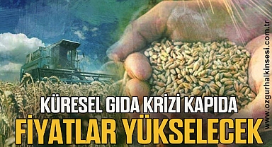 Küresel gıda krizi kapıda: Fiyatlar yükselecek