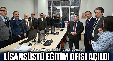 Lisansüstü Eğitim Ofisi Açıldı