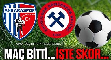 Maç bitti... İşte skor!