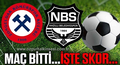 Maç bitti... İşte skor!