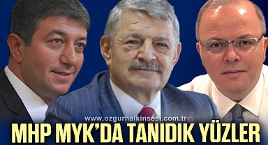 MHP MYK'DA TANIDIK YÜZLER