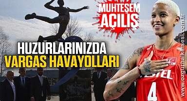 Muhteşem heykele, muhteşem açılış