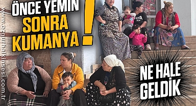 ÖNCE YEMİN SONRA KUMANYA