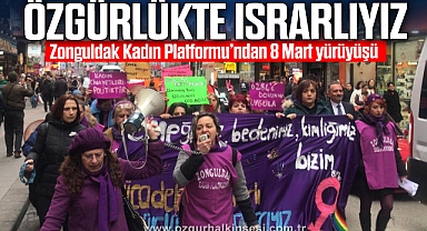 ÖZGÜRLÜKTE ISRARLIYIZ
